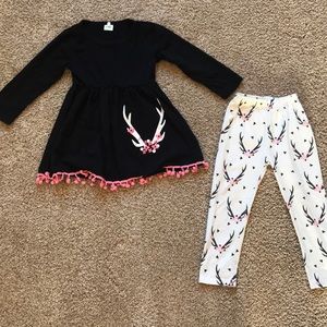 Antler Top and Bottom Set